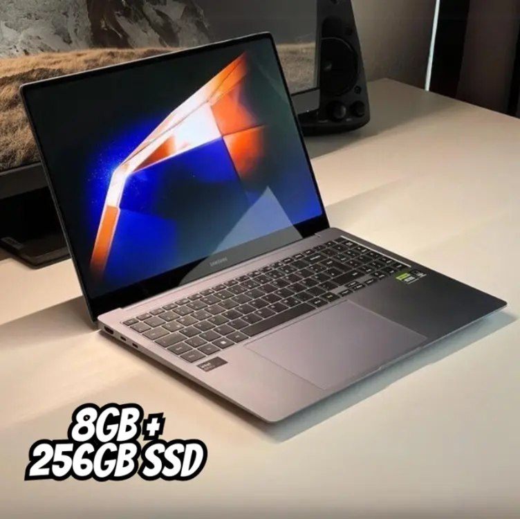 Galaxy Book4 Intel® Inside U300, Windows 11 Home, 8GB, 256GB SSD, UHD Graphics, 15.6″ Full HD LED, 1.55kg*. Grafite