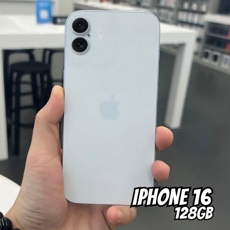 iPhone 16 Apple 128GB, Câmera Dupla de 48MP, Tela 6,1″