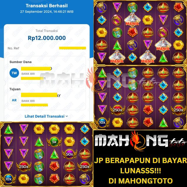 SELAMAT KEPADA ID XXXX JACKPOT PERMAINAN 15.000x Mania Pragmatic Play DI WEB MAHONGTOTO