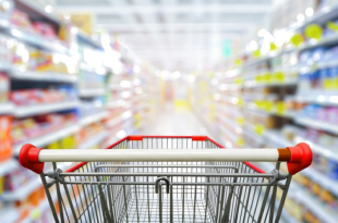 background supermarket
