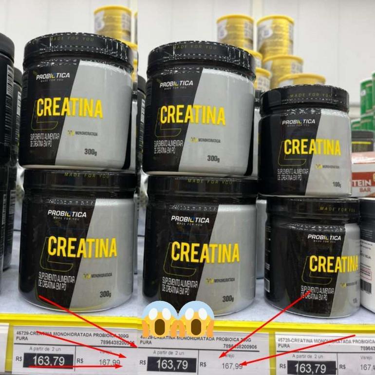 Creatina Creatine Pura – 300g – Probiótica