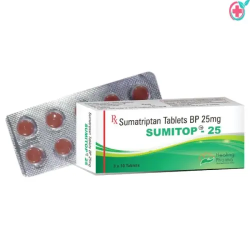 Sumatriptan succinate, 25 mg.webp