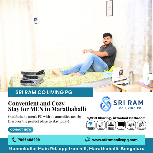 Find the best men’s PG in Bangalore with Sri Ram PG Colive in Marathahalli.png
