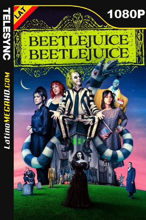 Beetlejuice Beetlejuice (2024) Latino HD TELESYNC 1080P