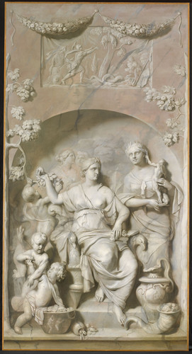 Lairesse, Gerard de Аллегория Богатства, 1683, 288 cm х 153 cm, Холст, масло