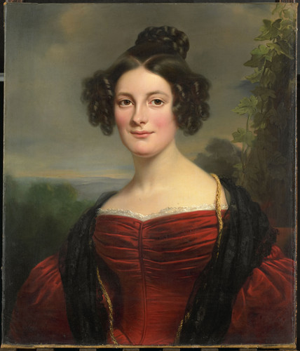Kruseman, Jan Adam Портрет Catharina Annette Fraser (1815 92), 1834, 73cm х 62cm, холст, масло