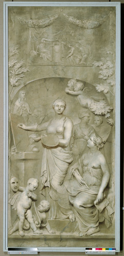 Lairesse, Gerard de Аллегория искусств, 1683, 289 cm х 128 cm, Холст, масло