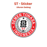 ST Sticker Ukuran Sedang