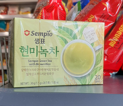 Sempio herbata zielona z brązowym ryżem 30g 21,00