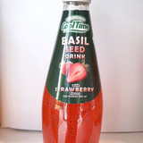 napój truskawkowy ziarna bazylii 290ml 7,30