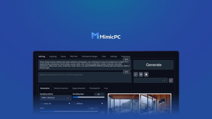 MimicPC offers hassle-free access to user-friendly AI apps on the cloud