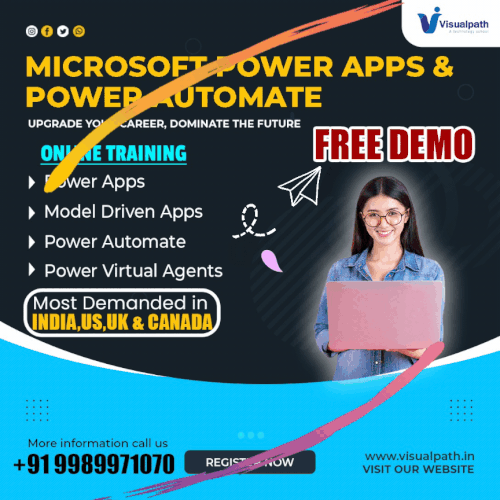 Power Apps and Power Automate Training Power Automate Online Training.gif