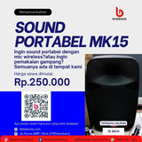 Rental Sound Portable Baretone Audio Kuat dan Jernih untuk Pesta Anda!