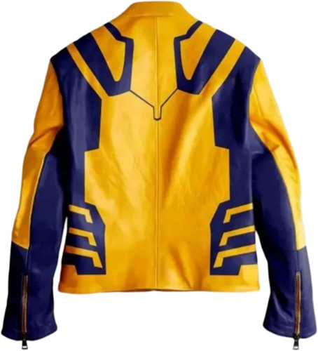 Dead 3 Pool Wol Verine Hugh Logan Jackman Men Biker Yellow Biker Motorcycle Leather Jacket2.jpg