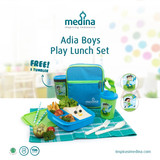 Medina Adia Boys Play Lunch Set 5 Madina Home and Kitchen
