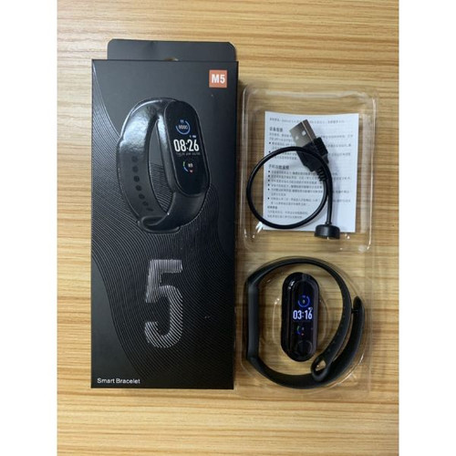 1671552015543 m5 smart bracelet heart rate blood pressure sleep monitoring sports watch for m5 smart.jpg