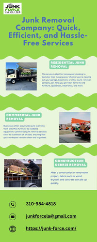 Junk Removal Company Quick, Efficient, and Hassle Free Services.1