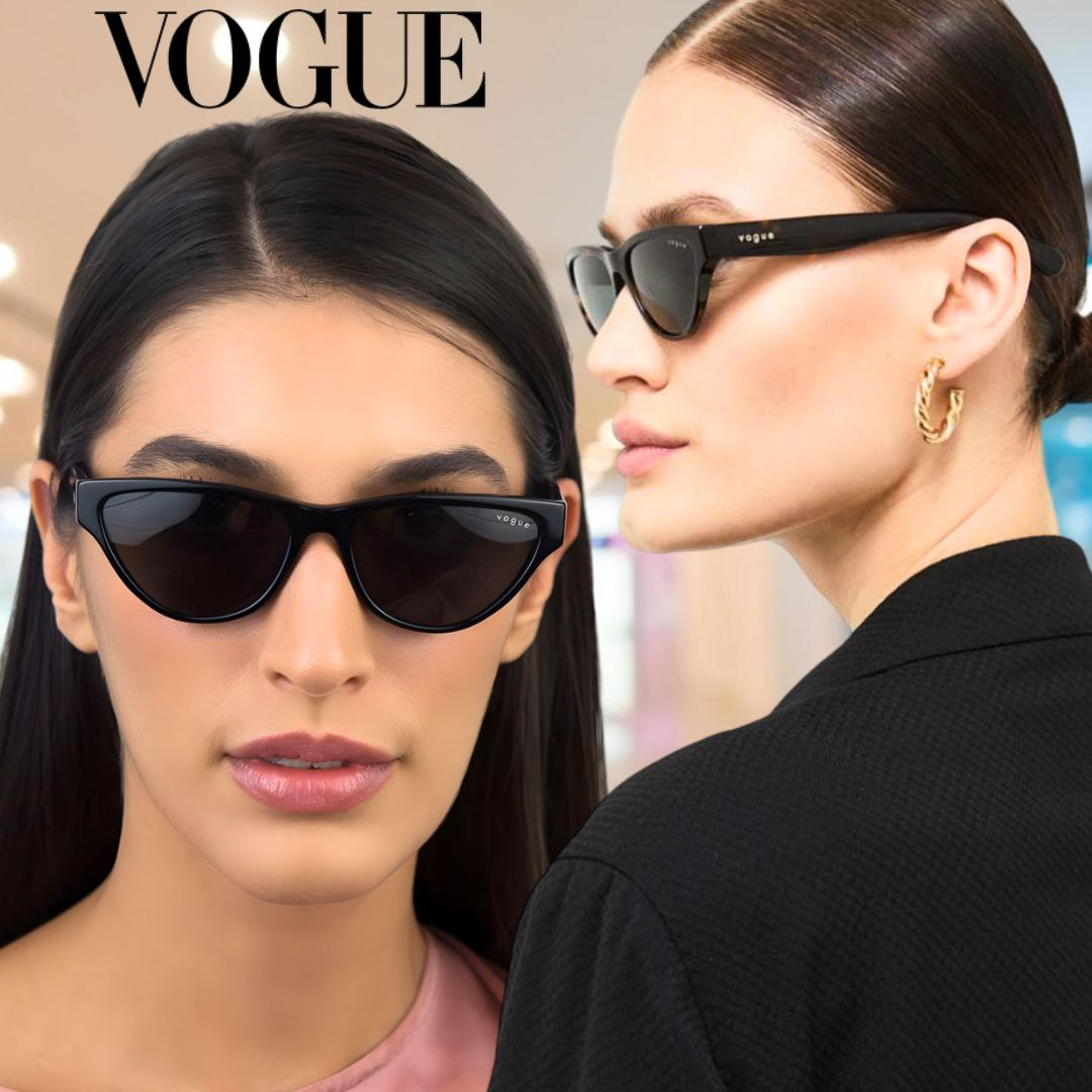 Vogue 0VO5513S – Óculos de sol Feminino Marrom TAM 55