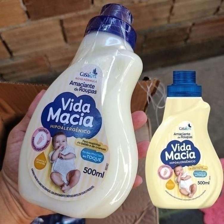 Casa Km Amaciante Vida Macia Glicerina & Camomila 500Ml