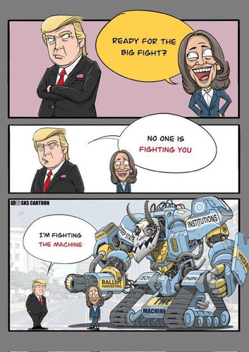 Trump vs machine