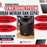 1.Sewa Sound Portable Baretone untuk Suara Menggelegar!