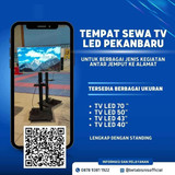 Poster tambahan TV LED