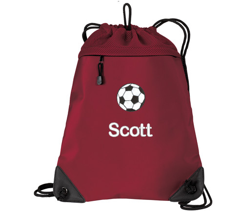 cinch pack BG810 personalized soccer red.jpg