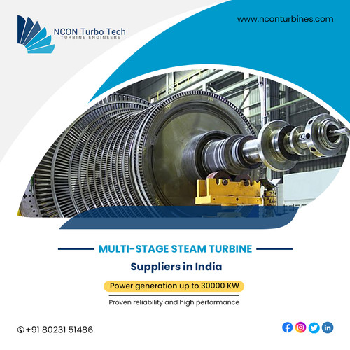 Multi Stage Steam Turbine Supplier in India | Nconturbines.com.jpg