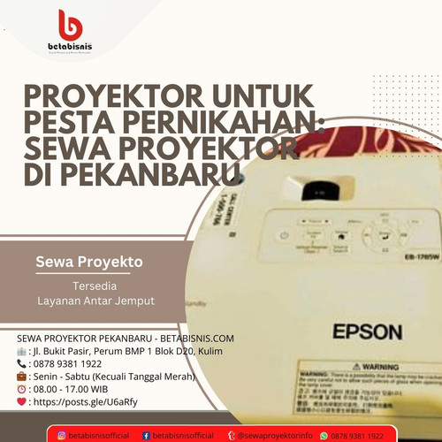 Proyektor untuk Pesta Pernikahan Sewa Proyektor di Pekanbaru.jpg