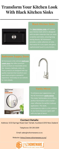 Transform Your Kitchen Look With Black Kitchen Sinks.jpg