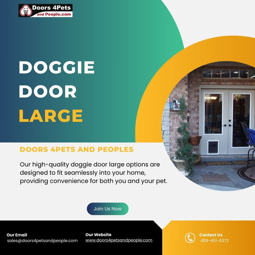 Large Doggie Doors for Your Pets  Doors 4Pets and Peoples.jpg
