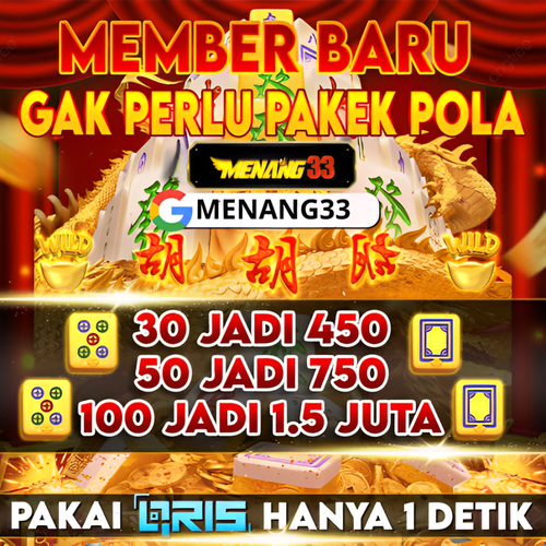 MENANG33 : Kumpulan Situs Slot Garansi Kekalahan 100% Terpopuler 2024