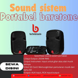 2.4.Sound Portable Baretone untuk Sewa Audio Berkualitas Tinggi!