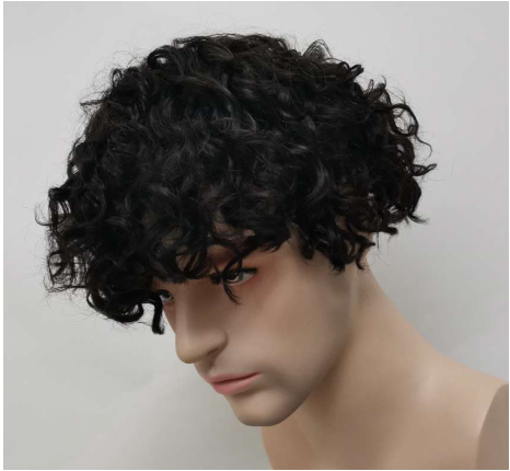 Achieve a high end hair look with Lavivid men curly hair toupee.png