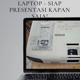 proyektor sewa laptop siap presentasi kapan saja