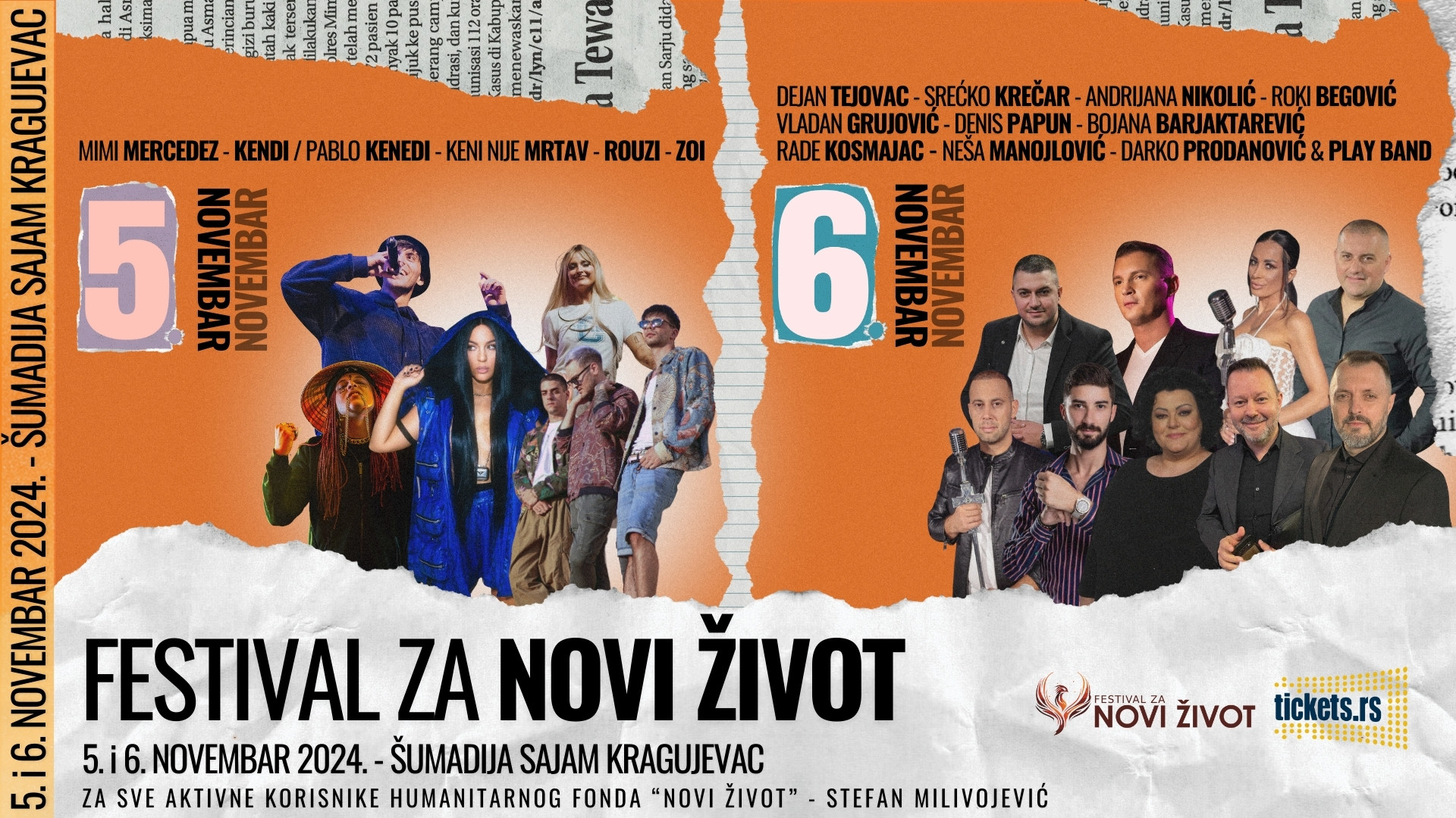 Festival za Novi Život prvi put u Kragujevcu