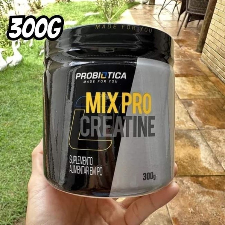 Suplemento Em Pó Probiotica Mix Pro Creatine Creatina Monohidratada 300g