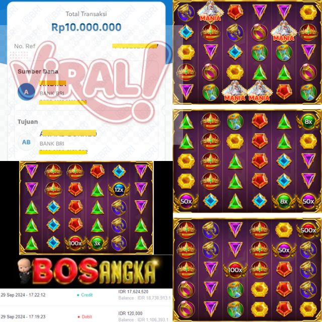 SELAMAT KEPADA ID XXXX JACKPOT PERMAINAN 15.000x Mania DI WEB BOSANGKA