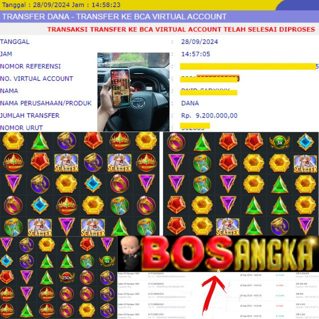 SELAMAT KEPADA ID XXXX JACKPOT PERMAINAN GATES OF OLYMPUS PP SLOT DI WEB BOSANGKA