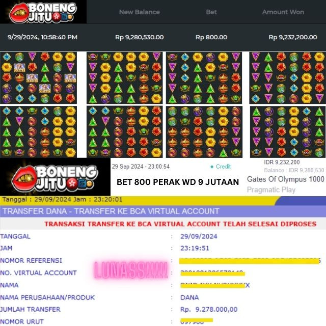 SELAMAT KEPADA ID XXXX JACKPOT PERMAINAN Gates Of Olympus 1000 Pragmatic Play DI WEB BONENGJITU