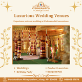 Vishwanadh Conventions offers the best wedding venue in Vizag