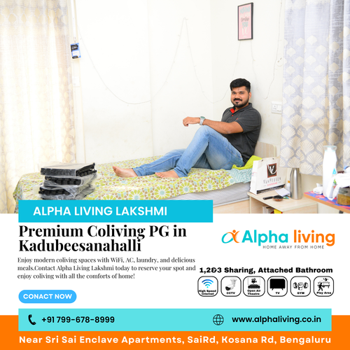 Searching for a coliving PG in Kadubeesanahalli with meals?
