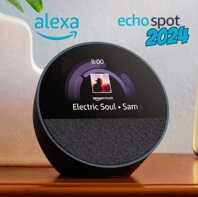 Novo Echo Spot com Alexa (2024)