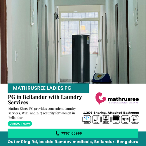 Convenient laundry services at Mathru Shree PG in Bellandur..png