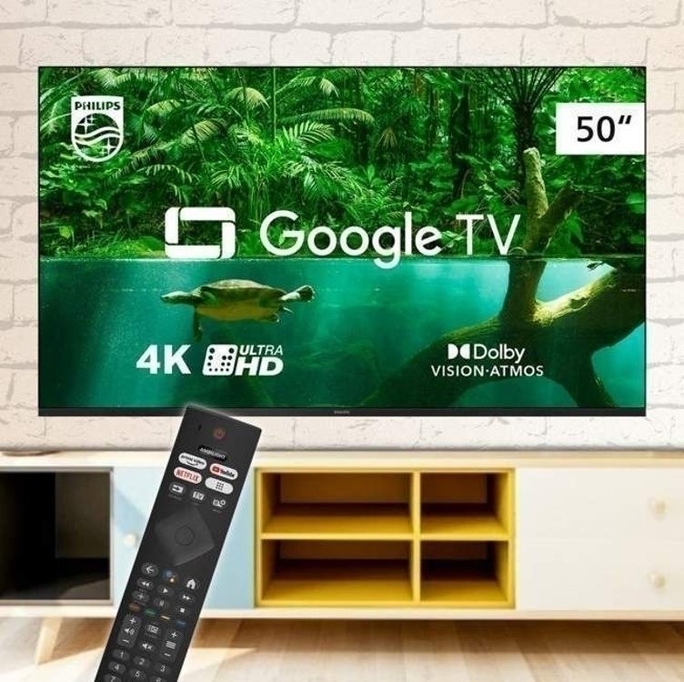 Smart Tv 50pug7408/78 50 4k Google Tv Uhd Led Philips