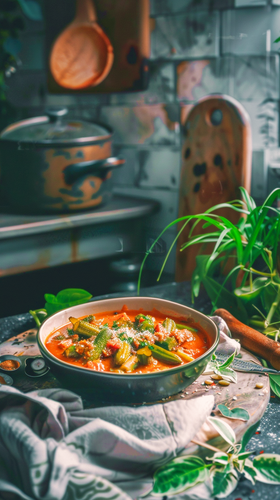 leonrud photo of natural self made tomato okra soup with okra 1a20496c 8aa5 4709 85d9 b930f58d6b98 0.png