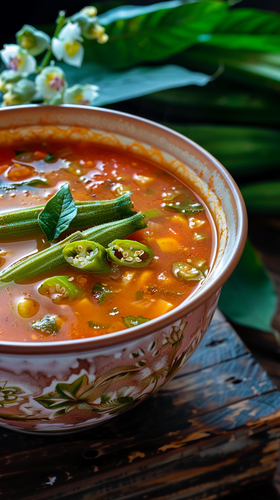 leonrud photo of natural self made tomato okra soup with okra 03cb26aa 36dc 4dff 97b1 3eb01dac0f8c 2.png
