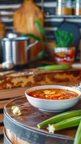 leonrud photo of natural self made tomato okra soup with okra 3c107c17 2cf9 48c9 a595 a4153df67a85 0.png