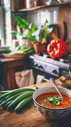 leonrud photo of natural self made tomato okra soup with okra 3e144733 dae3 4c35 b2b2 08db5628b309 0.png