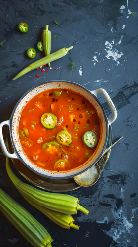 leonrud photo of natural self made tomato okra soup with okra 0a492560 5d46 45a3 b755 7f35a330d6fe 2.png